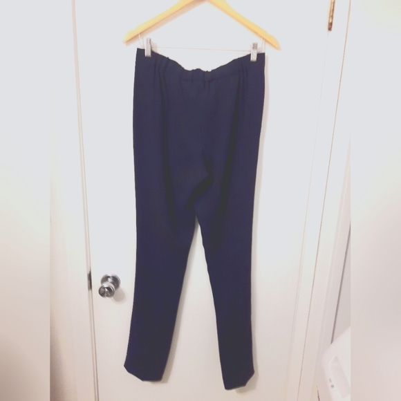 Babaton Cohen Pants - Full Length Size 6 Navy Blue - Picture 2 of 7